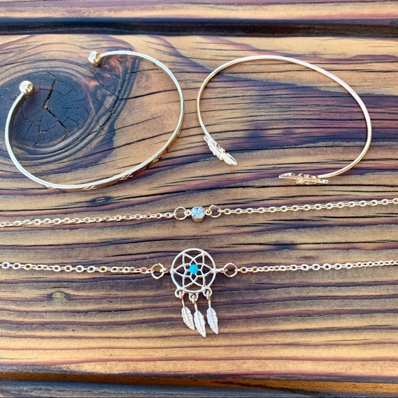 Dreamcatcher ♡ Bracelet 4pcs Stack GIFT SET - Picture 4 of 4